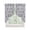Lake blue, variant on Farmhouse Red Swag Valances for Windows, Vintage Flower Leaf Botanical Plant Rod Pocket Sheer Valances for Small Windows, Swag Toppers Light Filtering for Kitchen Living Room 2 Panels 36''x36''
