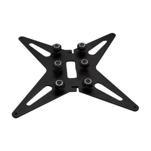 Placa de carro Y de 24 cm x 24 cm para impresora 3D Creality CR-10 10S, grosor 4 mm Con polea