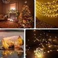 thumbnail image 5 of Paquete de 3 cuerdas de luces de hadas con pilas y mando a distancia, 10 pies, 30 LED, para jardines, 5 of 5