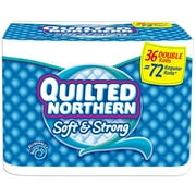 Quilted Northern Soft & Strong Bath Tissue Double Rolls, 36 count