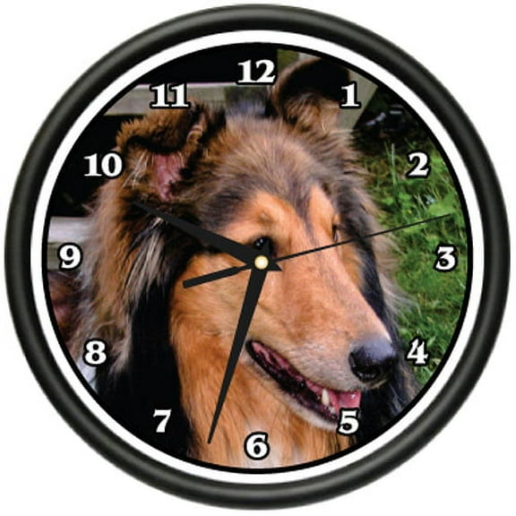 COLLIE Wall Clock dog doggie pet breed gift