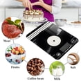 thumbnail image 4 of Disk Music Food Scale Digital Kitchen Scale Waterproof Tempered Glass Tare Function 11 lb for Baking Cooking Meal Prep, 4 of 7