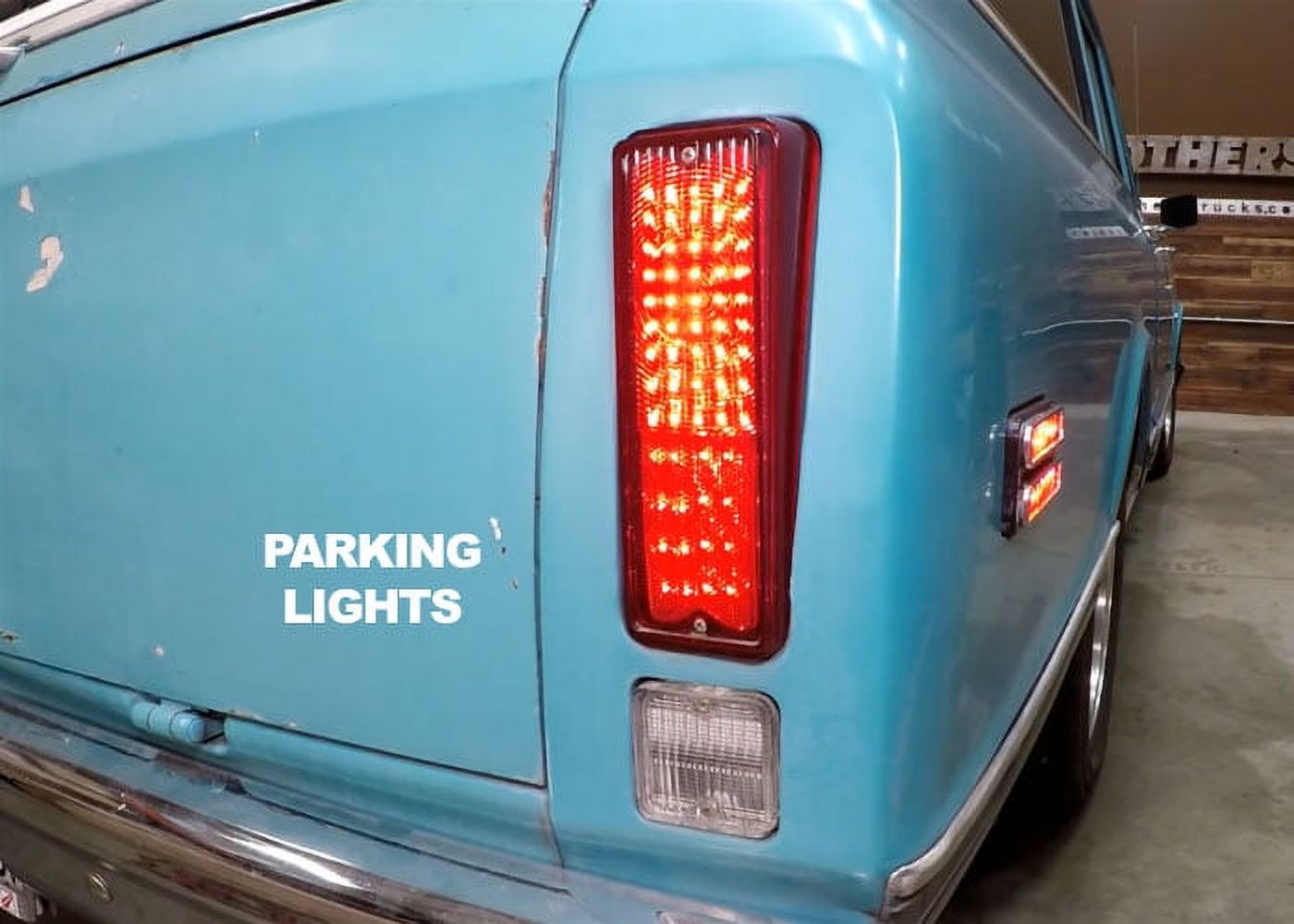 Brothers Trucks LED72FL LED Taillight Insert - Fleetside - Full Length - Left/Right - Each