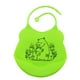 thumbnail image 3 of Babero suave para niños , babero de silicona para bebés, babero pequeño para Hipopótamo_verde, 3 of 7