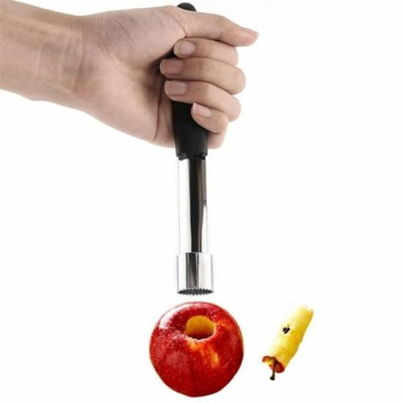 Bornisking 1Pcs Stainless Easy Steel Twist Fruit Core Seed Remover Apple Corer Seeder Kitchen Gadgets Tools