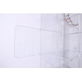 thumbnail image 4 of golytefs Bird Cage Universal Wheel Metal Parrot Cage with Stand Tray Swing Ladder (White), 4 of 9