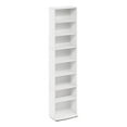 thumbnail image 1 of Furinno JAYA Tour de Rangement Multimédia Gain de Place en Blanc, 1 of 6