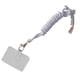 thumbnail image 2 of Teléfono móvil Cuerdas colgantes de nylon con tarjetas Cuerdas de cuello desmontable Anti-Perdido Crossbody Collar Correa Correa Teléfono Celular Accesorio Gris sidaley EL022540-07, 2 of 7