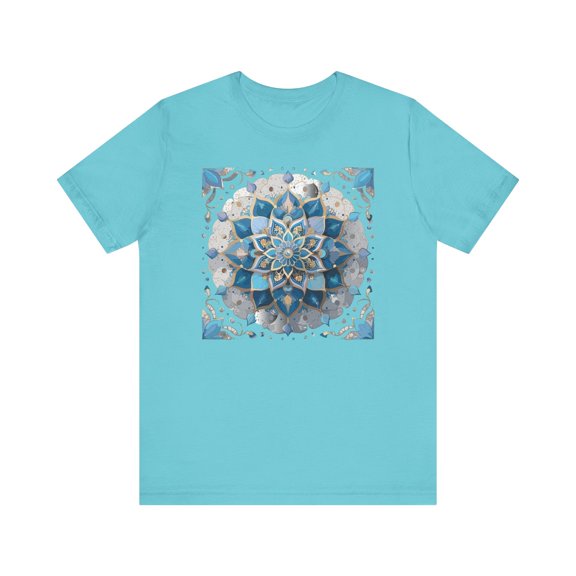 Floral Mandala Shirt, Flowers Mandala Shirt