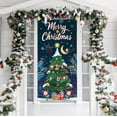 thumbnail image 3 of Curtain Deals! YZEGDCH Fall Door Covers, Hanging Wall Sign for Front Door, Xmas Winter Seasonal Holiday Party Porch Wall Hanging New Year Entryway Decoration, Christmas Gifts for Dad Mom, 3 of 6