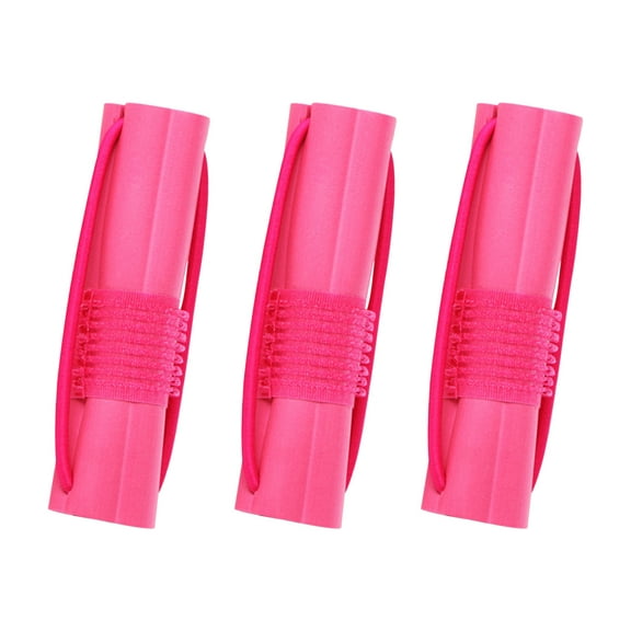 LOLIPPYY Soft Hair Curling Sponge Rollers for Girls, 12pcs Bags, Easy and Gentle Hair Curlers for Daily Styling