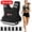 Black-04-10 LB, variant on TB3C 4-10 lb Adjustable Weighted Vest, Womens Weight Vest for Running, Walking, Black