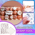 thumbnail image 1 of Alphabet Embosser Stamp Cake Decor Baking Bakeware Letters Tool Nice Letter set, 1 of 8