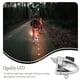 thumbnail image 3 of Eigraketly Faro de bicicleta LED Accesorios de lámpara de luz delantera de ciclismo Plata con visera Type3 NO3, 3 of 6