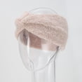 thumbnail image 4 of Ofertas Únicas 1 Pc Diadema Simple de Forro Polar Cruzado Color Rosa, 4 of 5