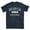 Graphite Heather, variant on Grand Canyon Village Arizona Classic Established Men's Cotton T-Shirt