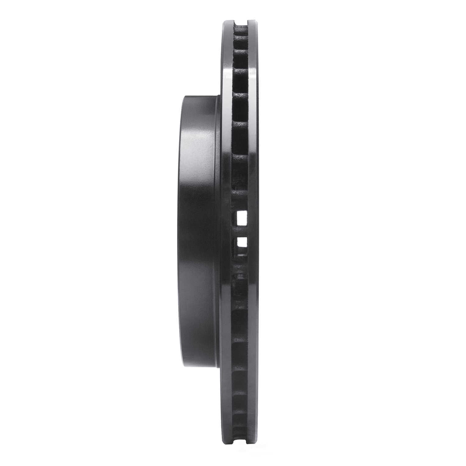 Dynamic Friction Company 633-56014L DFC Brake Rotor - Drilled And Slotted - Black