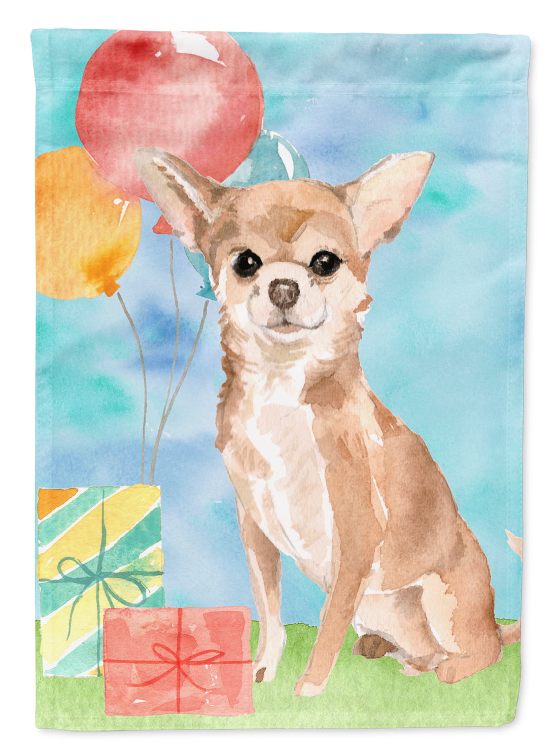 Happy Birthday Chihuahua Garden Flag - Walmart.com.
