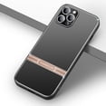 thumbnail image 1 of TECH CIRCLE for iPhone 14 Pro Case,[Aluminum Alloy Brushed Back] [TPU Frame] [Camera Protection] Shockproof,Anti-Fingerprint Hard Shell for iPhone 14 Pro, Rosegold, 1 of 9