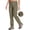 Khaki, variant on Hiking Pants Women Lightweight Casual Pants for Summer Elastic Waist Work Cargo Pants Quick Drying
