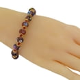 thumbnail image 3 of GlassOfVenice Murano Glass Mosaic Bracelet - Transparent Purple, 3 of 4