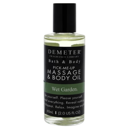 Wet Garden by Demeter for Unisex - 2 oz Massage & Body Oil