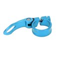 thumbnail image 4 of Abrazadera Para Tija De Sillín De Bicicleta, Abrazadera Para Tubo De Sillín De Extracción Rápida, Resistente A La Corrosión, Portátil Para Ciclismo ZAQW Azul, 4 of 8