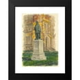 thumbnail image 2 of Robert R. Wiseman 18x24 Black Modern Framed Museum Art Print Titled - Statue Of&nbsp;Pierson, 2 of 5