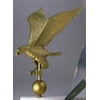 Large Weather Resistant Flagpole American Eagle (Gold Bronze)