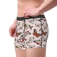 thumbnail image 2 of Haiem Vintage flowers Men's Boxer Briefs, Every Day Comfort Stretch Cotton Moisture-Wicking Underwear-Small, 2 of 5