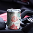 thumbnail image 4 of 30oz Pioneer Flower Tumblers Stainless Steel Tumbler with Lid and Straw,Vacuum Insulated Double Wall Travel Tumbler Cups Mug with Cleaning Brush for Coffee,Tea, 4 of 7