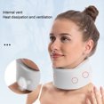 thumbnail image 3 of Cervical Collar Brack, Alleviate Pain Ergonomic Design Breathable Stable Support Grey Soft Cervical Collar  For Traveling For Woman, 3 of 8