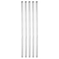 thumbnail image 1 of Unique Bargains Écrou de Raccord Rond M4x0.7mm 150mm Connecteur de Manchon Fileté Tube de Barre 5 Pcs, 1 of 4