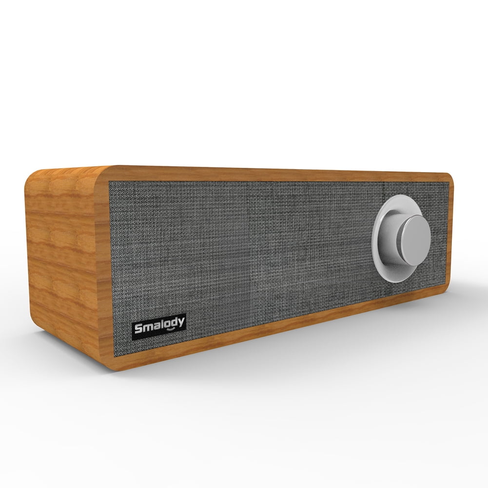 Mistaha Portable Outdoor Bluetooth Speaker Wooden Wireless Multifunctional  Stereo Speakers Powerful Handheld Soundbox