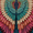 Vibrant Beaded Angel Wings, variant on UXIEQU Abstract Geometric Blocks Canvas Wall Art Print 15.75x11.81 Inches