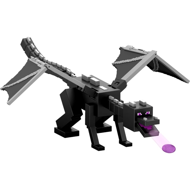 Figura de Acción Mattel Minecraft Dragón Ender 55 cm con Alas