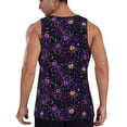 thumbnail image 3 of Gaeub Multi-colored Spiders Men's Athletic Tank Top, Workout Sleeveless Shirts, Running Tank Tops for Gym, Running, Training - XX-Large, 3 of 9