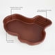 thumbnail image 1 of Reptile Bathing Pool Amphibians Accessories with Ramp Reptile Water Bowl for Tortoise Turtle Hamster Leopard,B, 1 of 5