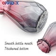 thumbnail image 4 of Jarrón de cristal OFFIDIX con diseño geométrico multicolor degradado, 4 of 7