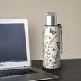 thumbnail image 5 of 20 Oz Pioneer Flower and Butterfly Coffee Tumbler Double Wall Insulated Stainless Steel Water Bottle | Metal Reusable Thermoses Flask with Cup Cap | Leak & Sweat Proof with Anti-Dust Lid, 5 of 7