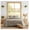 23 - Secret Meadow Olive Brown, variant on Floral Duvet Cover King/California King, Hotel Quality King Size Bedding Set, Easy Care - 1 King/Cal King Duvet Cover, 2 Pillow Shams - Secret Meadow Grey