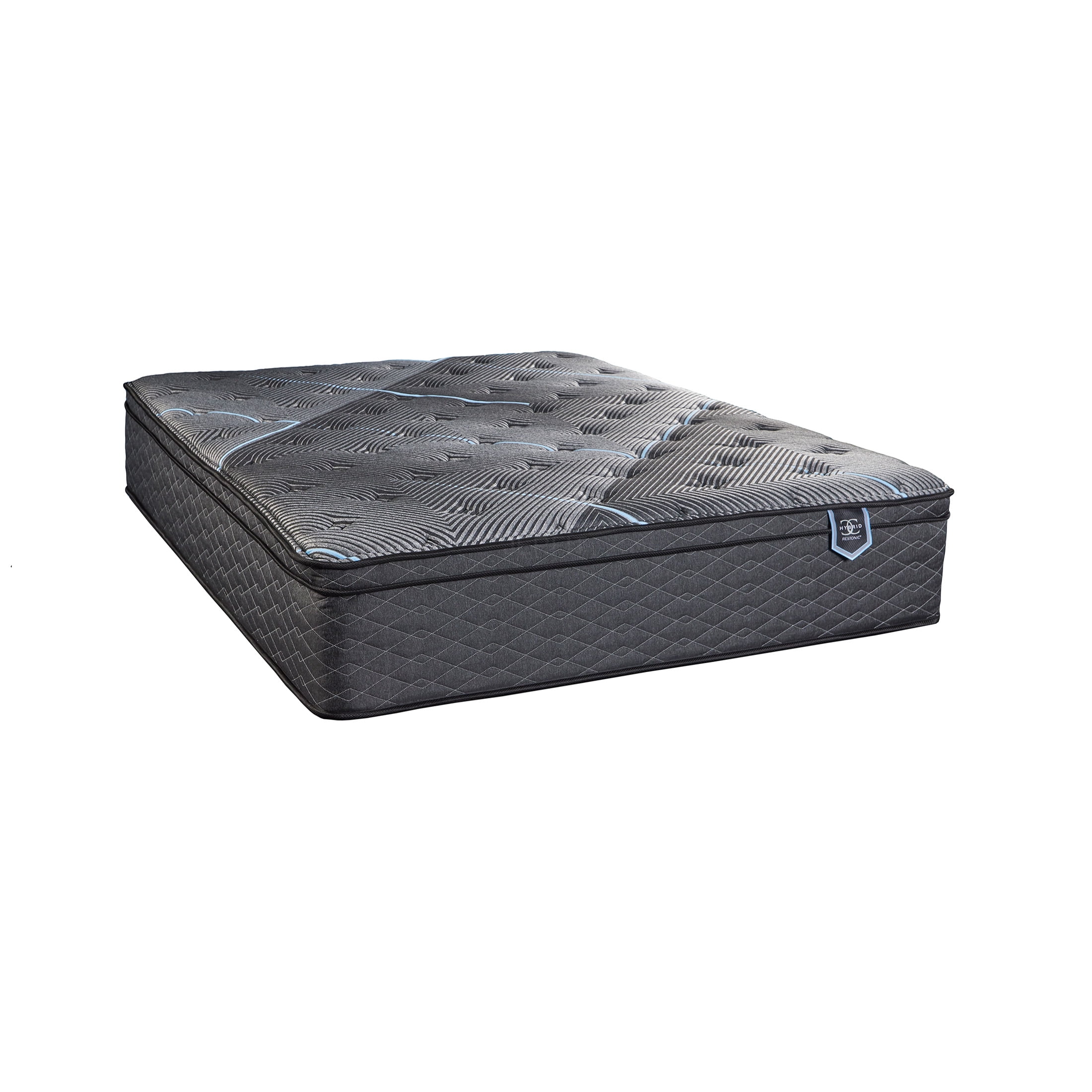 JERFIT 14" Twin Hybrid Cooling Gel Memory Foam Mattress, Euro Top Plush for Temperature Regulation Pressure Relief, Steel Reinforced