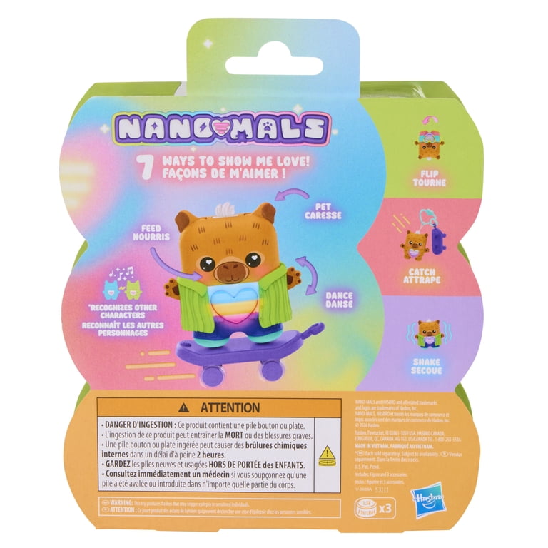 Hasbro Nano-mals Gabbybara the Capybara Electronic Pet