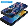 thumbnail image 3 of LG Stylo 5 Case, KAESAR Slim Hybrid Dual Layer Shockproof Hard Cover Graphic Fashion Cute Colorful Silicone Skin Cover Armor Case for LG Stylo 5 (Mandala), 3 of 5
