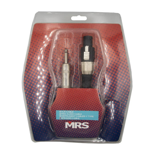 Cable Speaker de Jack a Speakon MRS-SPK003-15M MORRISON negro 26.5x22.5x9.5