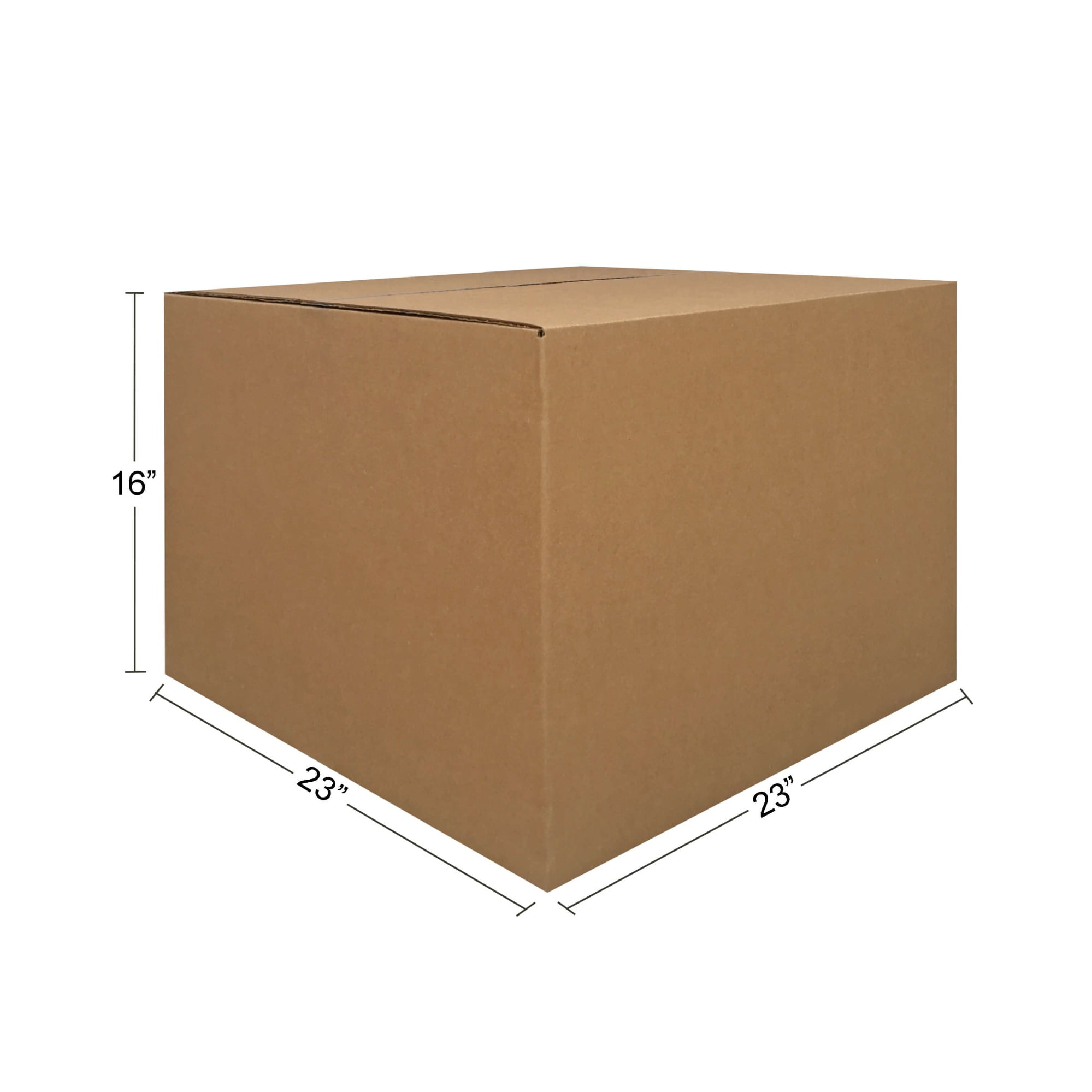 Uboxes 10 Extra Large Moving Boxes 23x23x16 Standard Corrugated Moving Box 23 x 23 x 16 2 Pack 