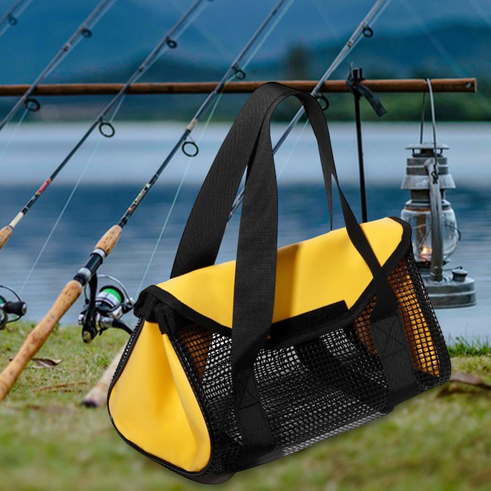 harayaa Fishing Lures Bag Convenient Protective Portable Gear Fishing Iron Plate Bag Yellow