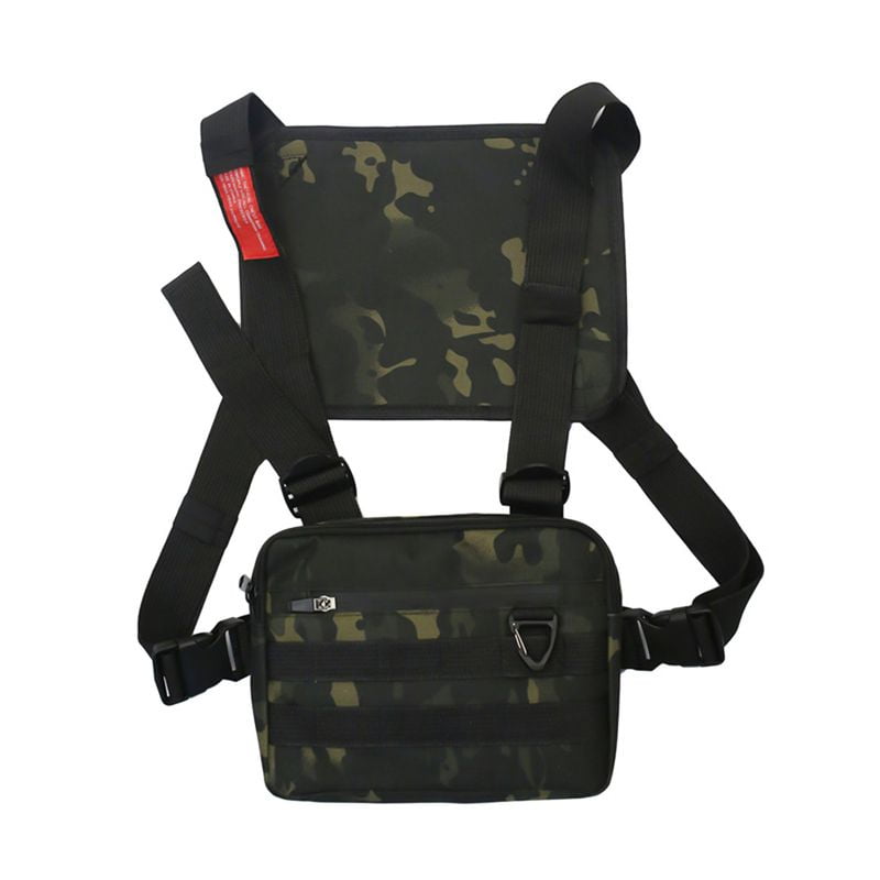 bevestig alstublieft Martelaar Min Yaoping Chest Bag, Unisex Casual Chest Pack Chest Rig Bag Hip Hop  Adjustable for Running Cycling and Sports Outdoor(22×14cm) - Walmart.com