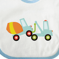 thumbnail image 4 of Inktastic Tow Truck Construction Boys Baby Bib, 4 of 4