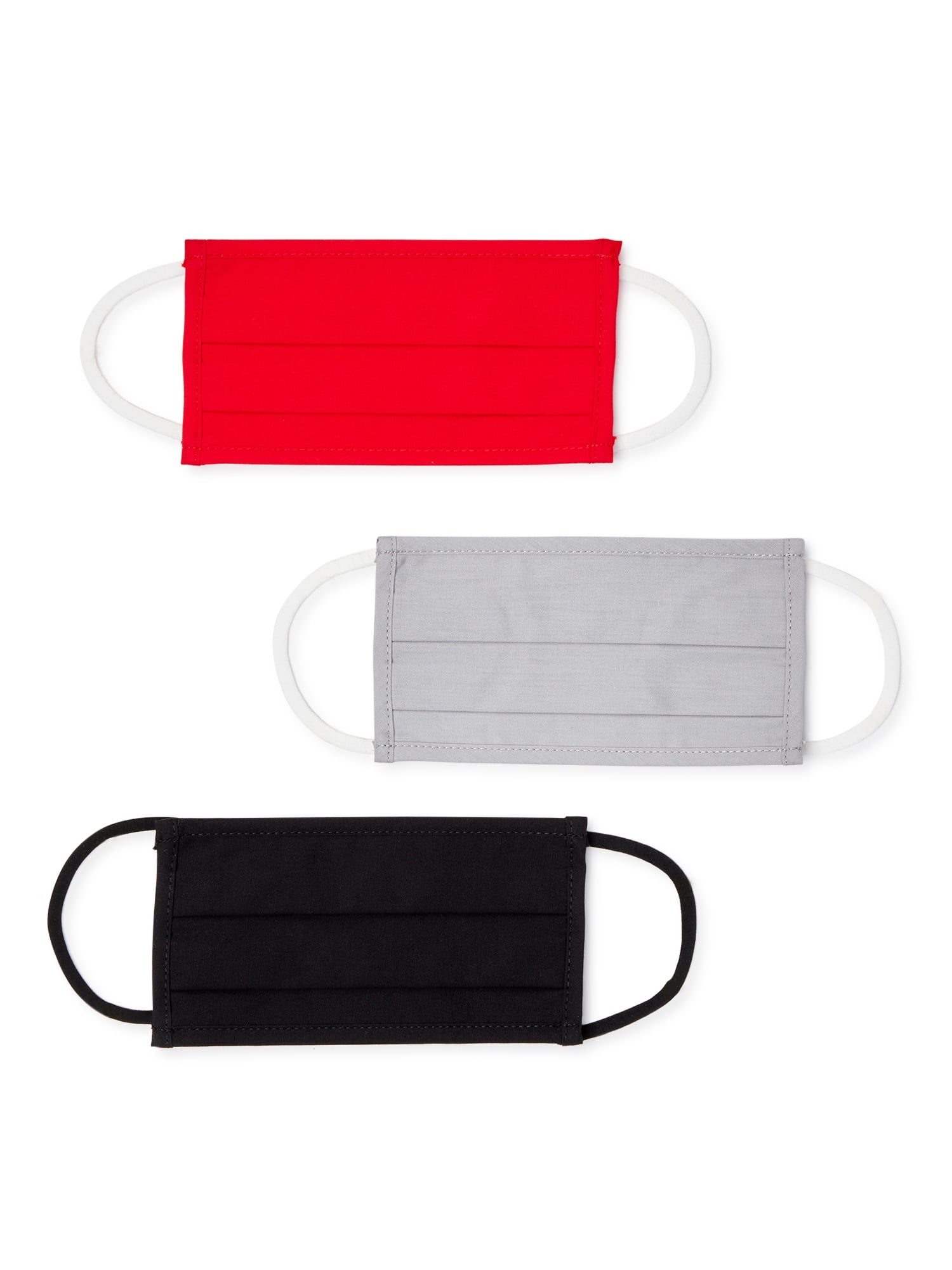 Kids’ Cotton Cloth Face Masks, 3Pack, One Size